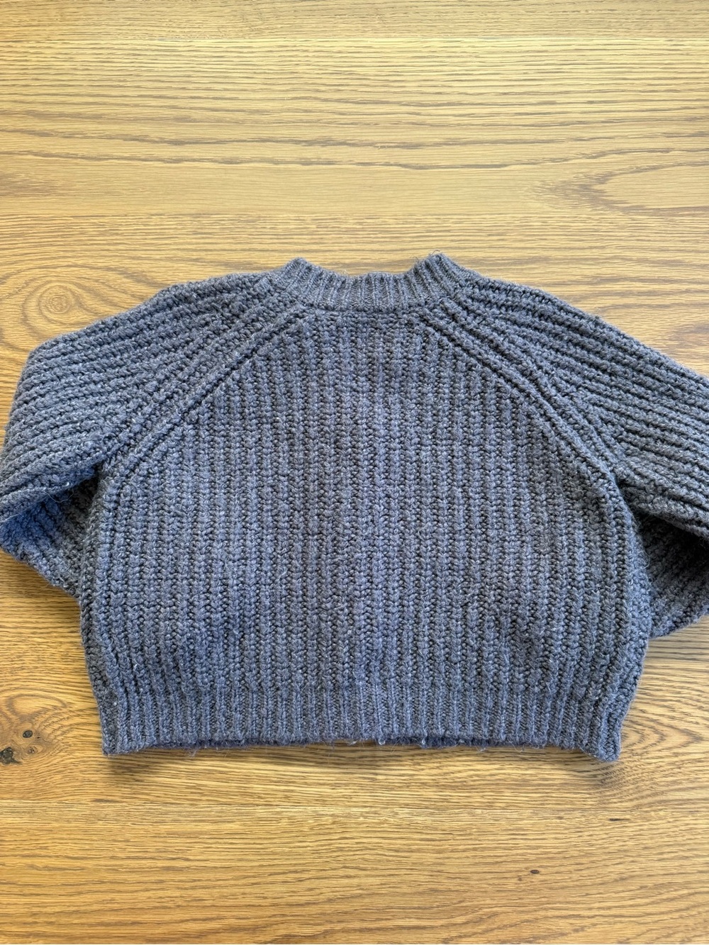 Zara Girls Ribbed Button-Front Knit Cardigan - Picture 2 of 3